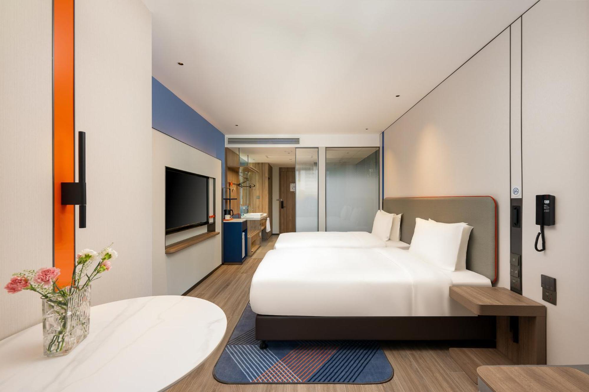 Holiday Inn Express Taizhou City Center By Ihg Exterior foto