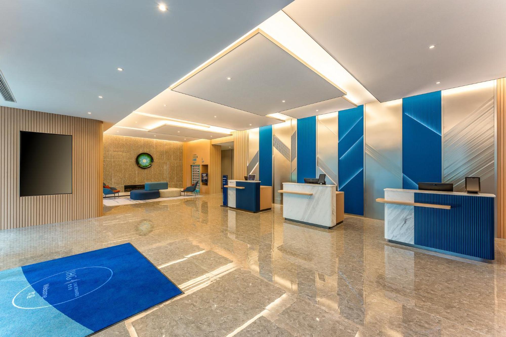 Holiday Inn Express Taizhou City Center By Ihg Exterior foto