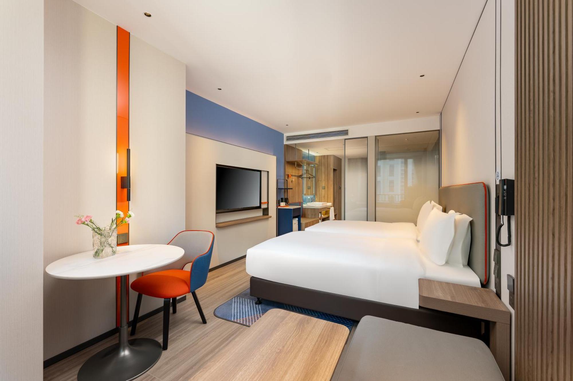 Holiday Inn Express Taizhou City Center By Ihg Exterior foto